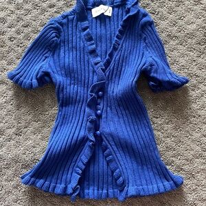 Cute Blue Shekou Top!